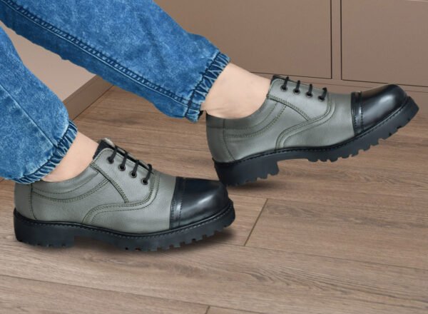Men's Formal Leather Shoes with Steel Toe – Stylish Safety by Pillaa