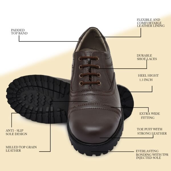 Formal Shoes with Steel Toe – Durable, Stylish & Safe Footwear for Professionals