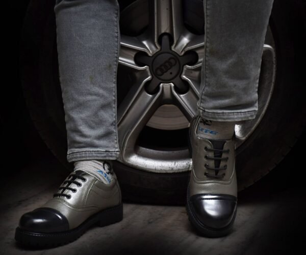 Men's Formal Leather Shoes with Steel Toe – Stylish Safety by Pillaa