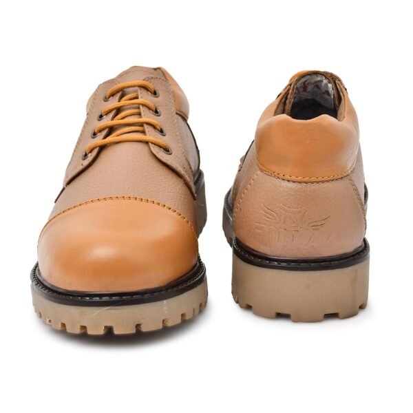 Men's Leather Casual Lace-Up Shoes