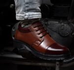 Leather Shoes for Men – Casual Lace-Up Leather Footwear for Everyday Style | Pillaa