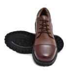 Leather Shoes for Men – Casual Lace-Up Leather Footwear for Everyday Style | Pillaa