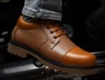 Men's Leather Casual Lace-Up Shoes