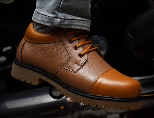 Men's Leather Casual Lace-Up Shoes