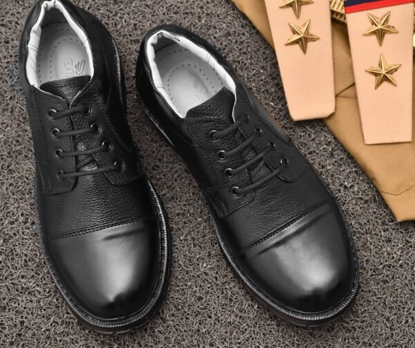 Men’s Leather Casual Lace Up Shoes – Stylish & Comfortable for Daily Wear