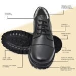 Men’s Leather Casual Lace Up Shoes – Stylish & Comfortable for Daily Wear