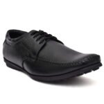 Black Formal Leather Shoes for Men – Derby Lace-Ups