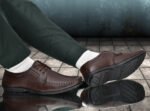 Men's Leather Derby Formal Lace-Up Shoes