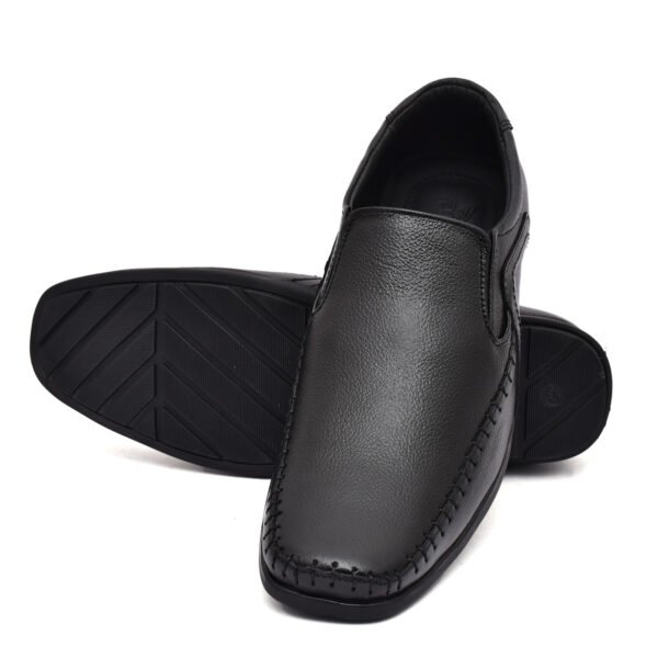 Men’s Formal Leather Moccasin Slip-On Shoes
