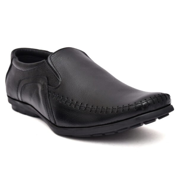 Men’s Formal Leather Moccasin Slip-On Shoes