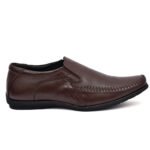 Men’s Formal Leather Moccasin Slip-On Shoes