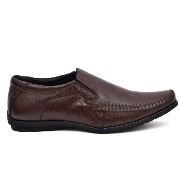 Men’s Formal Leather Moccasin Slip-On Shoes