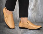 Men’s Formal Leather Moccasin Slip-On Shoes