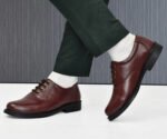 Men's Leather Oxford Formal Lace Up Shoes