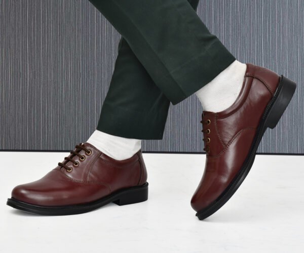 Men's Leather Oxford Formal Lace Up Shoes