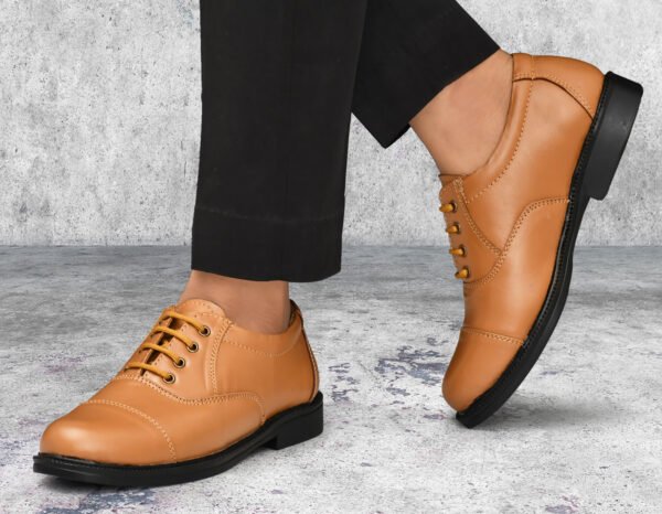 Formal Leather Lace-Up Shoes for Men