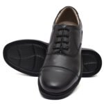 Black Formal Shoes for Men – Premium Leather Lace-Up Office Footwear | Pillaa