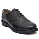 Black Formal Shoes for Men – Premium Leather Lace-Up Office Footwear | Pillaa