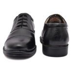 Black Formal Shoes for Men – Premium Leather Lace-Up Office Footwear | Pillaa