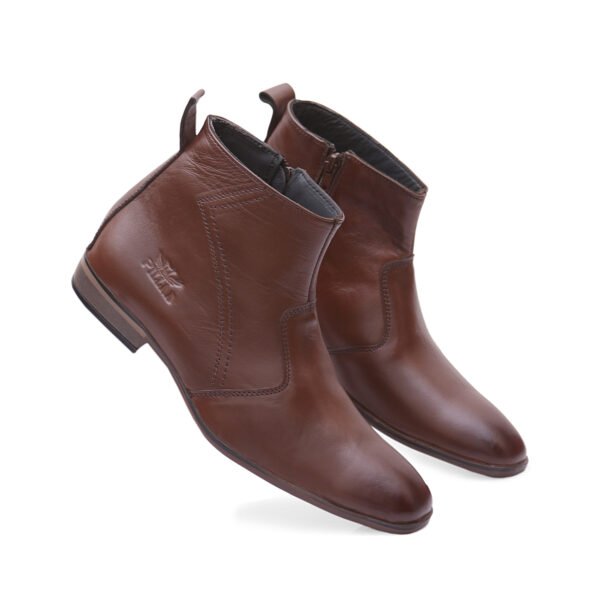 Pillaa Brown Chelsea Boots for Men | Genuine Leather | Pillaa | FABY063