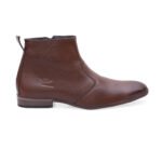 Pillaa Brown Chelsea Boots for Men | Genuine Leather | Pillaa | FABY063