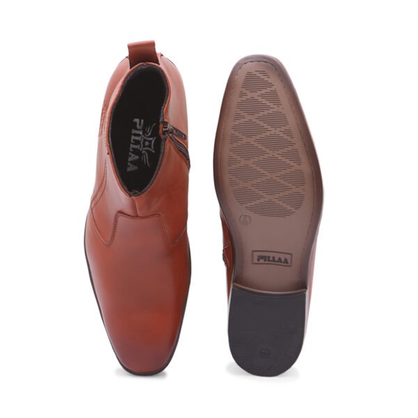 Tan Chelsea Boots for Men – Stylish Leather | Pillaa | FABY063
