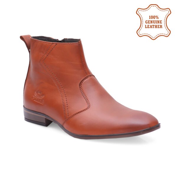 Tan Chelsea Boots for Men – Stylish Leather | Pillaa | FABY063