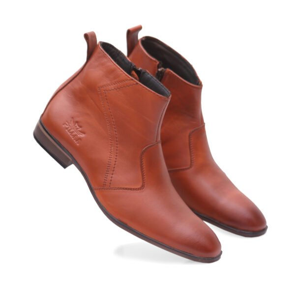 Tan Chelsea Boots for Men – Stylish Leather | Pillaa | FABY063