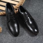 Men's Formal Leather Lace-Up Shoes