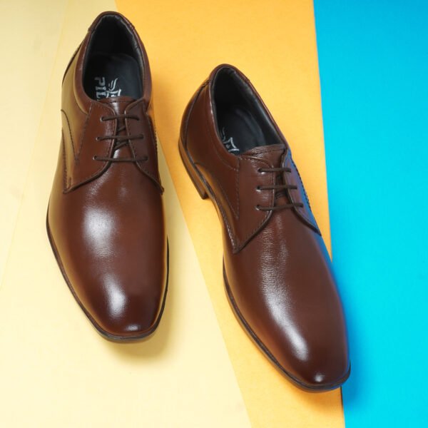 Formal Leather Shoes for Men – Classic Lace-Up Office & Event Footwear | Pillaa