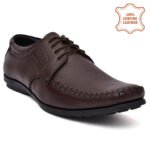 Men's Leather Derby Formal Lace-Up Shoes