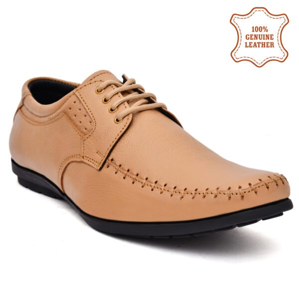 Men's Leather Derby Formal Lace-Up Shoes