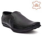 Men’s Formal Leather Moccasin Slip-On Shoes