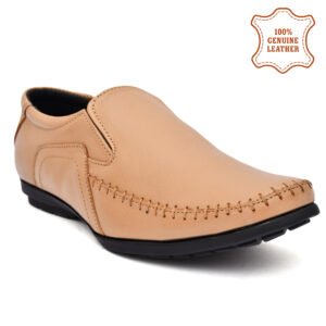 Men’s Formal Leather Moccasin Slip-On Shoes