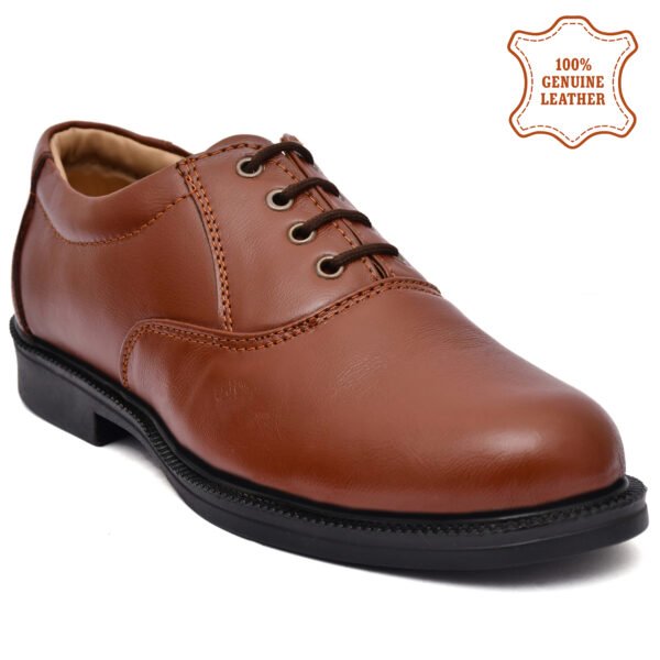 Men's Leather Oxford Formal Lace-Up Shoes