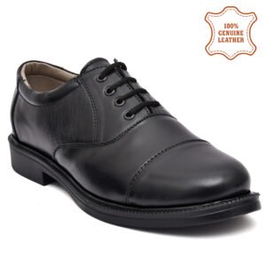 Black Formal Shoes for Men – Premium Leather Lace-Up Office Footwear | Pillaa