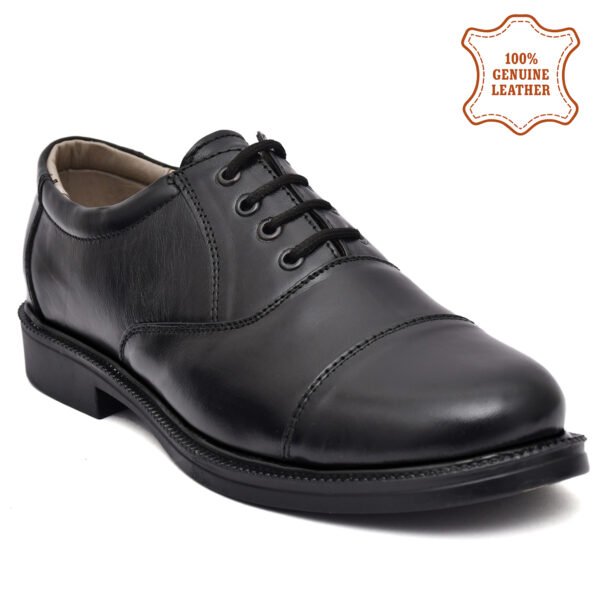 Black Formal Shoes for Men – Premium Leather Lace-Up Office Footwear | Pillaa