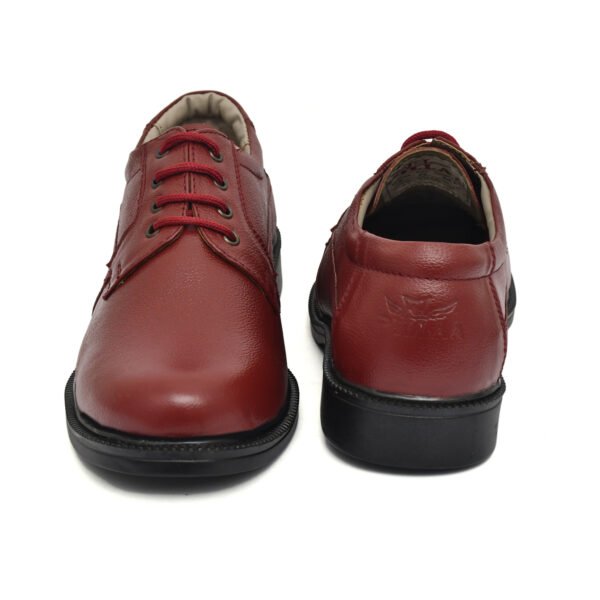 Men's Leather Formal Derby Lace-Up Shoes