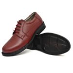 Men's Leather Formal Derby Lace-Up Shoes
