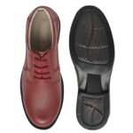 Men's Leather Formal Derby Lace-Up Shoes