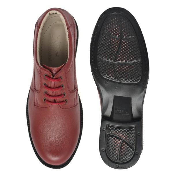 Men's Leather Formal Derby Lace-Up Shoes