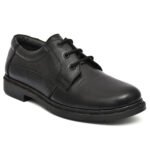 Black Formal Shoes – Men's Leather Derby Lace-Up Shoes for Office & Events | Pillaa