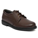 Formal Men Brown Shoes – Leather Derby Lace-Up Footwear for Office & Events | Pillaa