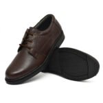 Formal Men Brown Shoes – Leather Derby Lace-Up Footwear for Office & Events | Pillaa