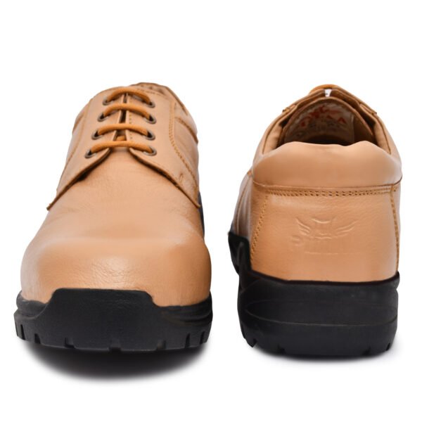 Men's Genuine Leather Steel Toe Formal Safety Shoes