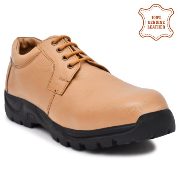 Men's Genuine Leather Steel Toe Formal Safety Shoes