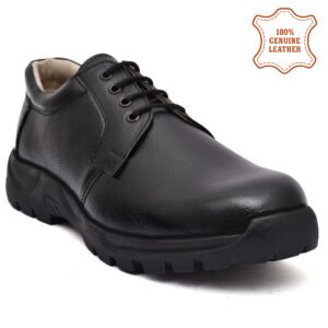 Genuine Leather Steel Toe Safety Shoes for Men – Durable & Comfortable Workwear