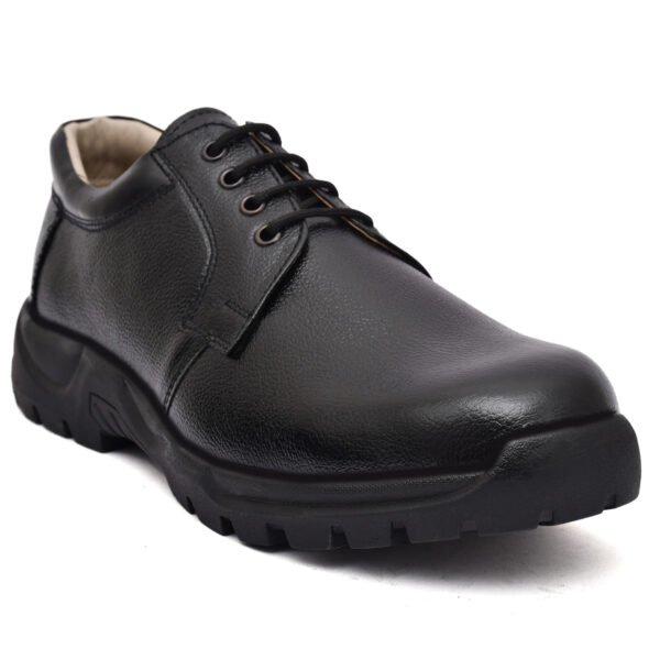 Genuine Leather Steel Toe Safety Shoes for Men – Durable & Comfortable Workwear