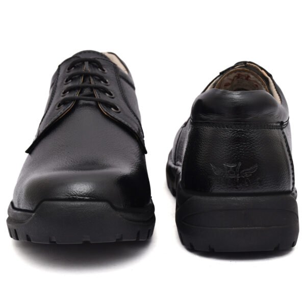 Genuine Leather Steel Toe Safety Shoes for Men – Durable & Comfortable Workwear