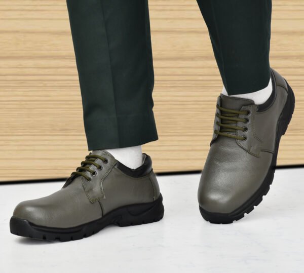 Men's Genuine Leather Steel Toe Formal Safety Shoes